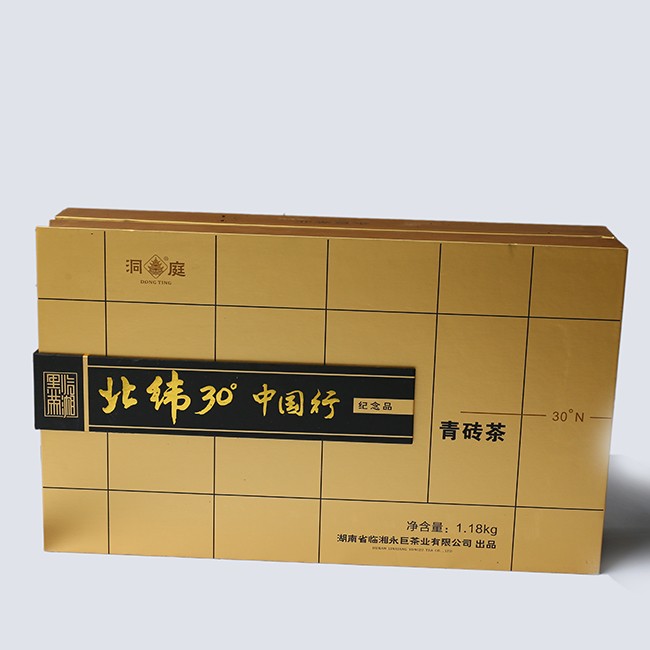 North latitude 30% Chinese line green brick tea
