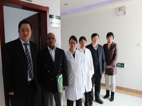 The Secretary general of the International Tea Committee came to visit our company