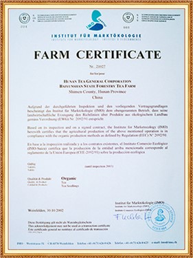 Export certificate
